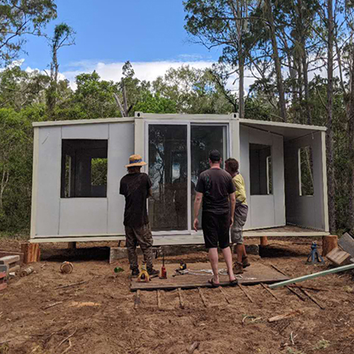 Mining site office or accommodation camp